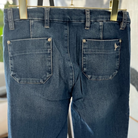 MiH Wide Leg Flare Medium Wash Jeans in size 27 - Picture 4 of 4